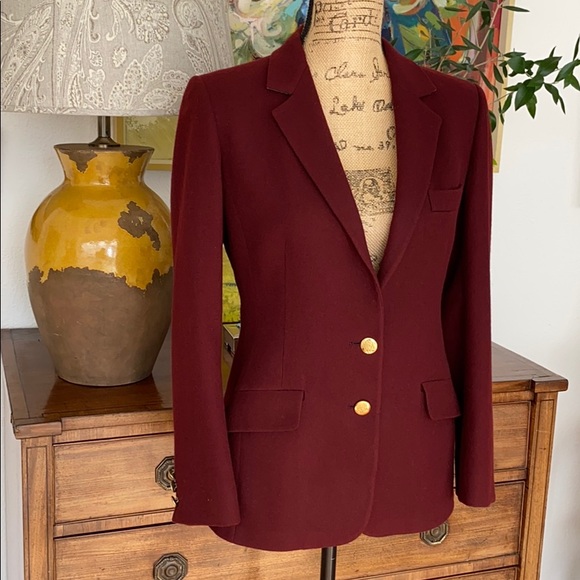 Vintage AQUASCUTUM WOOL BLAZER - Picture 2 of 8